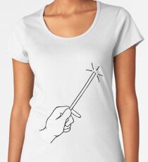 Raise Your Wands Women's Premium T-Shirt