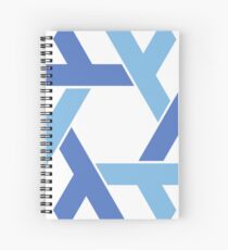 NixOS logo Spiral Notebook