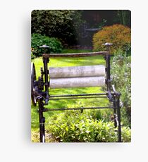 Laundry time Metal Print
