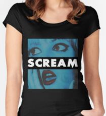 SCREAM Women's Fitted Scoop T-Shirt