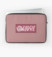 Rho Psi Eta "Rhosie" - Raspberry Rose Laptop Sleeve