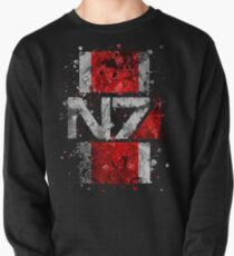 Mass Effect N7 Splatter Pullover
