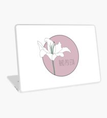 Rho Psi Eta Lily - Dusty Pink Laptop Skin