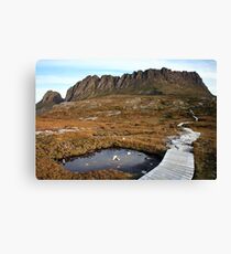 The Overland Trail below Cradle Mountain, Australia Canvas Print