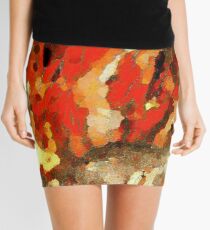 Fiery Mini Skirt