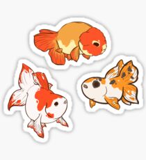 Fancy Goldfish Sticker Set 2 Sticker