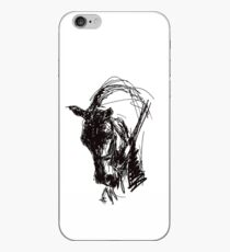 Dressage Horse Drawing iPhone Case