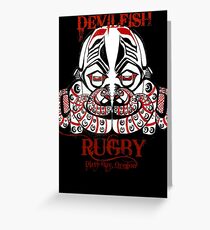 devilfish Greeting Card