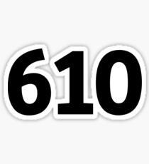 610 Sticker