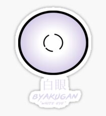 Oeil du Byakugan Sticker