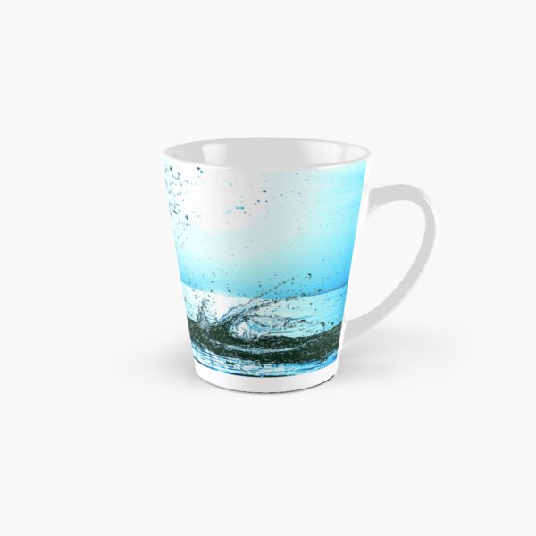Blue water splash Tall Mug