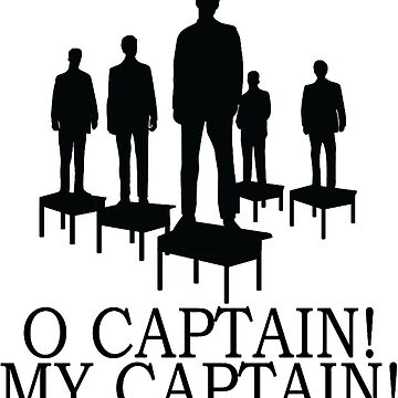 Dead Poets Society - O Captain My Captain Pin for Sale by