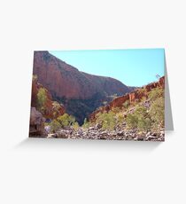 Ormiston Gorge 4 Greeting Card