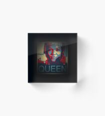 Queen Latifah Acrylic Block