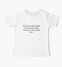 Sarcastic Baby Tee