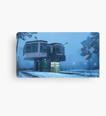 The City Council Dreams Of Flowers Canvas Print