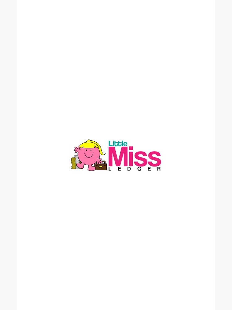 Little Miss Ledger Logo by StevePaulMyers