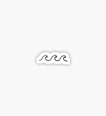 small Waves Sticker
