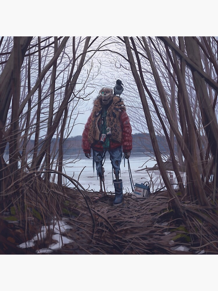 Vagabonds - The Crow by simonstalenhag