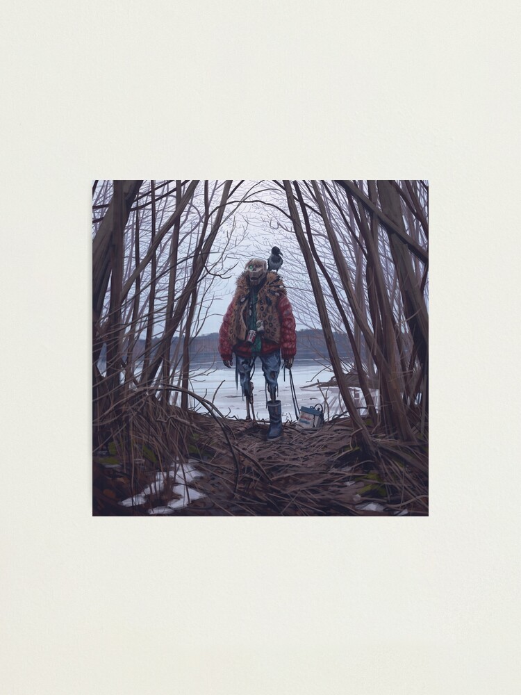 Alternate view of Vagabonds - The Crow Photographic Print