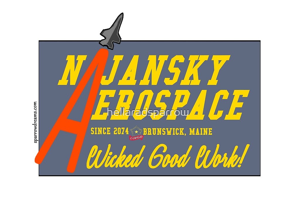 Najansky Aerospace by hellaradsparrow