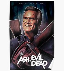 Ash gegen Evil Dead Fanart Poster