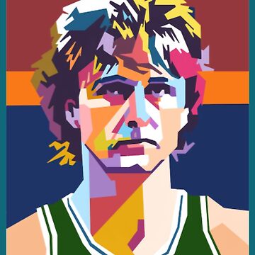 LARRY BIRD ART VOL. 2 Sticker for Sale by Adityayayrne