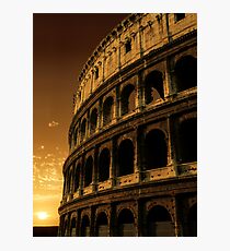 colosseum sunrise Photographic Print