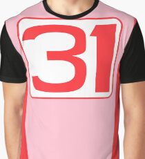 Esteban Ocon Pink. Graphic T-Shirt