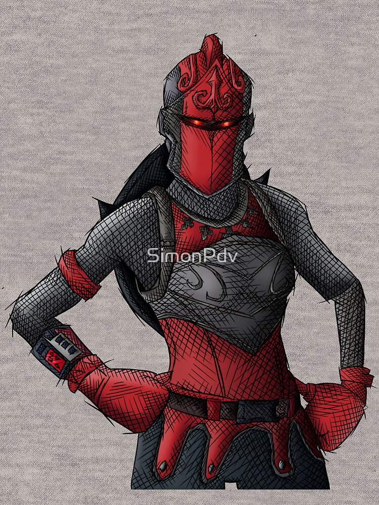 Fortnite Red Knight Skin Lightweight Hoodie - fortnite red knight skin by simonpdv