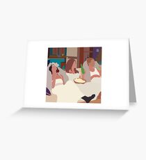 Monica, Rachel, & Phoebe Greeting Card