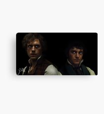 Lienzo Enjolras y Grantaire