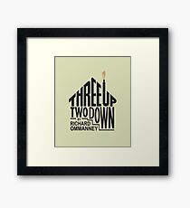 Three Up, Two Down Framed Print
