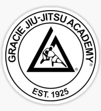 Gracie Jiu-Jitsu Academy Sticker