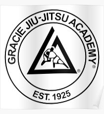 Gracie Jiu-Jitsu Academy Poster