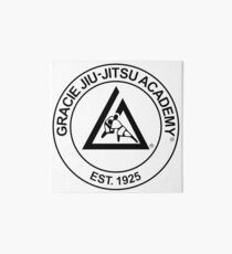 Gracie Jiu-Jitsu Academy Art Board