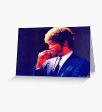 Jules Winnfield Samuel L Jackson Greeting Card
