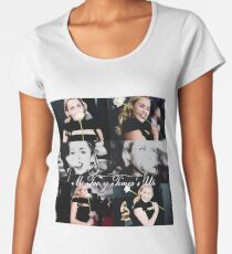 Camiseta premium para mujer Miley Cyrus Me Too y Time's Up
