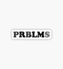 6lack PRBLMS graphic Sticker