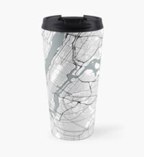 Taza de viaje Plan de Mapa de NYC
