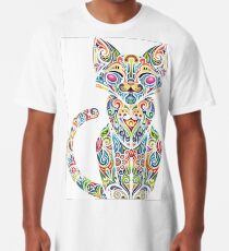 Motley Cat - Colores Long T-Shirt