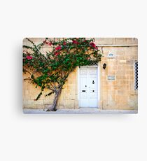 Mdina, Malta Door 2 Canvas Print