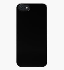 Plain Solid Black iPhone SE/5s/5 Case