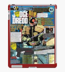 Judge Dredd Infographic iPad Case/Skin