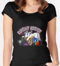 Fursuit Addict Women's Fitted Scoop T-Shirt