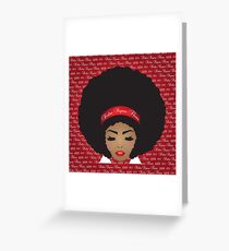 Delta Sigma Theta Grußkarte