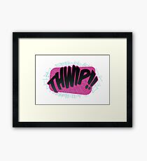 THWIP!! - Gwen Framed Print