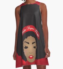 Delta Sigma Theta A-Linien Kleid