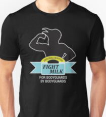 Camiseta ajustada luchar contra la leche