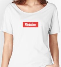 Riddim Box logo Women's Relaxed Fit T-Shirt